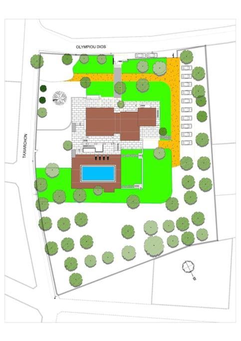 Villa Kalamos / Sea View And Pool Nearby Athens Exterior foto